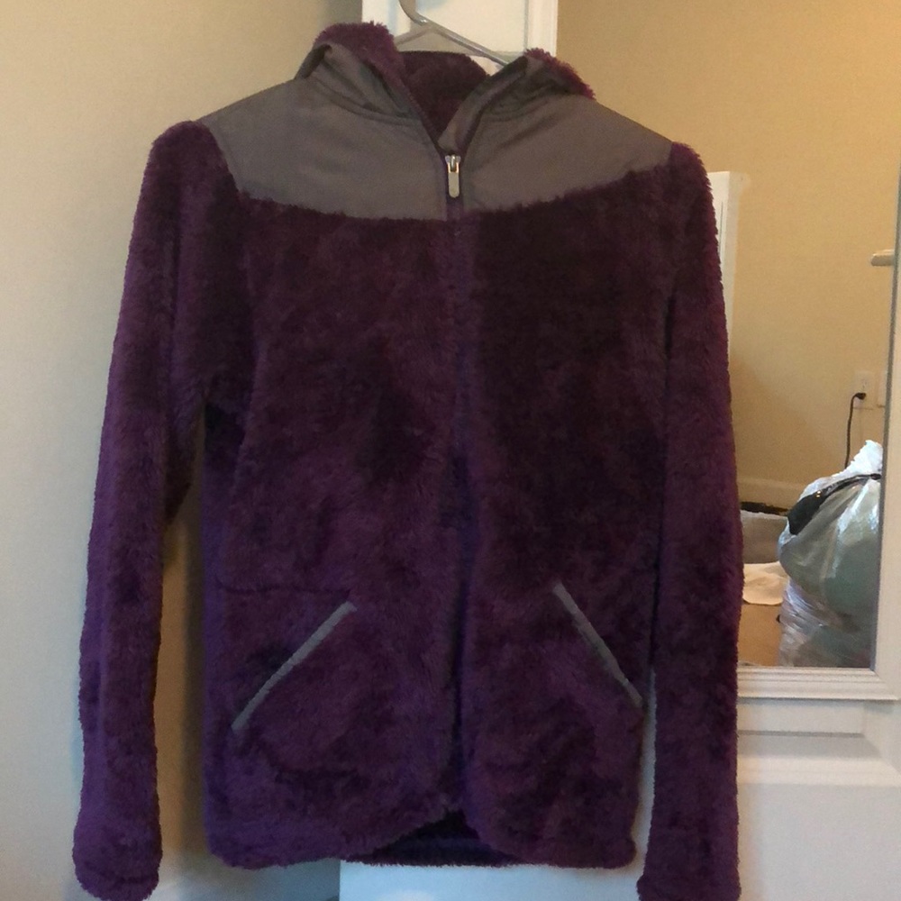 Soft purple winter jacket